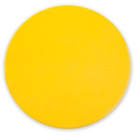 Champion Sports 9 in. Poly Spot Marker, Yellow - Pack of 12 MSPYL